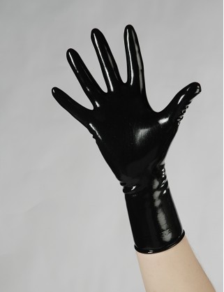 Latex kurze Handschuhe "Fetisso"